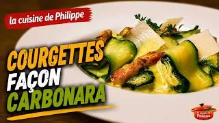 Miniature : Courgettes façon carbonara 😍 Recette facile, rapide et ultra gourmande !