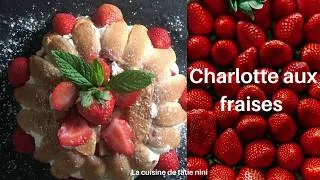 Miniature : Recette Charlotte aux Fraises( une tuerie )