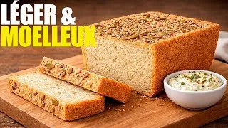 Miniature : 🍞 Pain Sans Gluten pour les Toasts du PETIT-DÉJEUNER – Farine de Sarrasin-Millet (Bio)