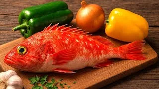 Miniature : 🐟 RASCASSE Fraîche et Légumes – Comment préparer ce POISSON MÉDITERRANÉEN Riche en OMÉGA-3 au FOUR?