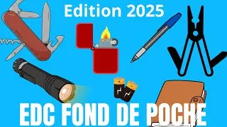 Miniature : Mon EDC fond de poche (mise à jour 2025) - Every Day Carry