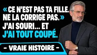 Miniature : « Ce n'est pas ta fille. Ne t'avise pas de la corriger. » J'ai souri… au matin, tout avait disparu