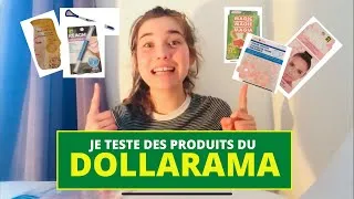 Miniature : JE TESTE DES PRODUITS DU DOLLARAMA
