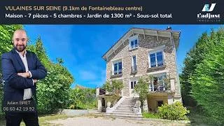 Miniature : Maison de caractère à vendre à Vulaines-sur-Seine | 150 m², terrain 1 300 m², proche Fontainebleau