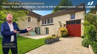 Miniature : À 9 min de Fontainebleau : maison en pierre de 180 m² avec jardin