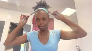 Miniature : tuto Coiffure chic été facile rapide le matin quand on est pressée coiffure chic en twilly #beauté