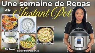 Miniature : 5 Recettes Faciles à l'Instant Pot pour Toute la Semaine 🍳