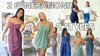 Miniature : Qui a le plus beau look ? 😍 2 générations testent les tenues Halara