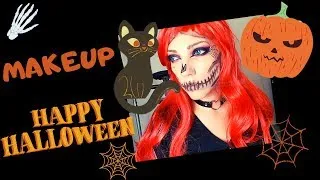 Miniature : Tuto maquillage pour Halloween! 🎃👻 #halloween #makeup