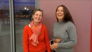 Miniature : Interview Cecile Lannelongue Salon Parempuyre 2017