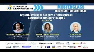 Miniature : Boycott, bashing et bad buzz à l'international : comment se protéger et réagir ?
