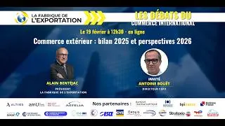 Miniature : Commerce extérieur : bilan 2025 et perspectives 2026