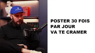 Miniature : Poster 30 fois par jour : le conseil américain qui va te cramer