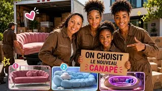 Miniature : Quel canapé va-t-on choisir ? 😱