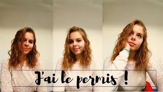 Miniature : J'AI LE PERMIS ! | Un vlog complètement désordonné