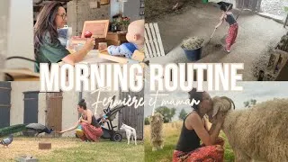 Miniature : MORNING ROUTINE d'une fermière, éleveuse de chèvres et maman d'un nourrisson