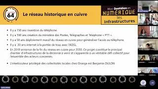 Miniature : [webinaire] Les réseaux de télécommunication filaire dans le 64 en partenariat avec l'ADM64