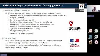 Miniature : [Webinaire post élections] L'inclusion numérique : les dispositifs d'accompagnement