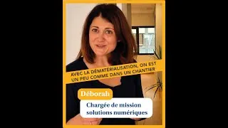 Miniature : Déborah est chargée de mission solutions numériques