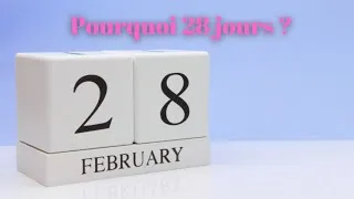 Miniature : Pourquoi le mois de février a-t-il 28 jours ?