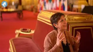 Miniature : Influence du conseil privé sur les politiques publiques : Eliane Assassi avec Sophie de Brosses