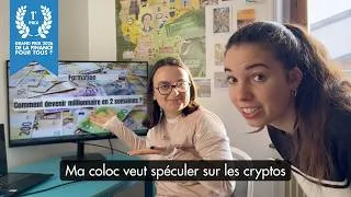 Miniature : bref. Ma coloc veut spéculer sur les cryptos - 1ᵉ prix du Grand prix de La finance pour tous 2026