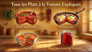 Miniature : Chaque Plat à la Tomate Expliqué
