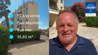 Miniature : À vendre – Appartement T2 avec vue mer – Parc Montvert – Marseille 13007
