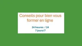 Miniature : Conseil pour bien se former en ligne