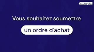Miniature : Passer un ordre d'achat de parts