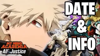 Miniature : REACT TRAILER - DATE DE SORTIE - ET ANALYSE DU GAME PLAY MY HERO ALL JUSTICE !!!