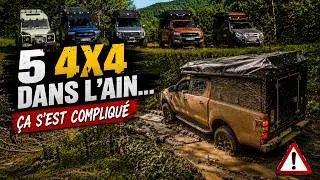 Miniature : 5 4x4 dans l’Ain… et ça s’est compliqué