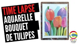Miniature : #2- Comment peindre des tulipes à l'aquarelle