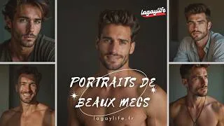 Miniature : Beaux mecs : les portraits qui font craquer 🔥