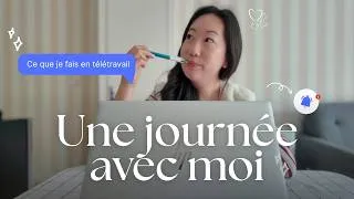 Miniature : Une journée avec moi 💻 Objectif productivité : télétravail, unboxing skincare, valises…