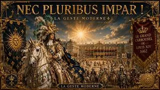 Miniature : NEC PLURIBUS IMPAR ! (1662) — Le Grand Carrousel du Roi Soleil 👑🎻⚔️