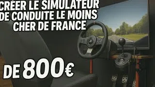 Miniature : On a construit le SIMULATEUR de conduite le MOINS CHER de France!!(-800EURO)