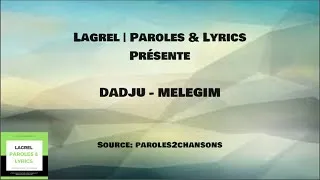 Miniature : Soolking | Meleğim Ft.Dadju (Lyrics)