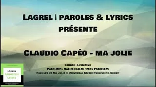Miniature : Claudio Capéo | Ma Jolie (Lyrics)