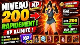 Miniature : J'ai trouvé LA PLUS GROSSE MAP XP AFK ILLIMITÉ SUR FORTNITE SAISON 4 CHAPITRE 7 ! (level 200 easy )