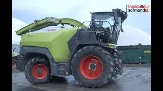 Miniature : Lancement de la nouvelle ensileuse Claas Jaguar 1000 à La Bazoge (50)