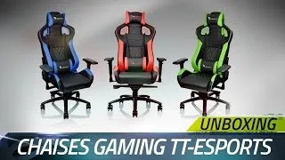 Miniature : Unboxing des chaises gaming TT-esports Par Lahlou industrie.