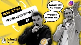 Miniature : Le Huge Trottoir #1 / Tu connais les cryptos ?