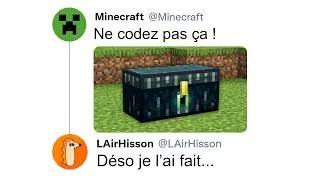 Miniature : J'ai codé les Mises à Jour Refusées par Minecraft...
