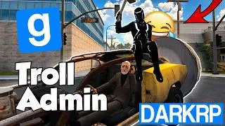 Miniature : La BAT-MOBILE de la MODERATION ?? 🤣 Troll Admin Garry's Mod