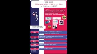 Miniature : 13 Décembre 2025 Les Mées : 120ème anniversaire de la loi de 1905