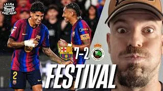 Miniature : MAIS QUI VA STOPPER CE BARÇA ? RAPHINHA ET LAMINE YAMAL = CHEAT CODE ! (débrief Barça - Santander)