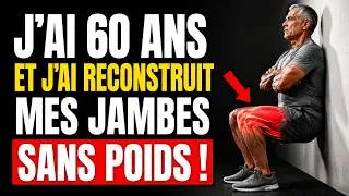 Miniature : 5 Exercices ISOMÉTRIQUES contre le Mur qui Reconstruisent vos Jambes après 60 ans
