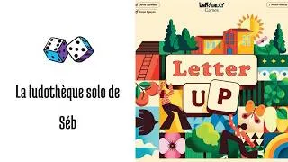 Miniature : Règles et partie solo du jeu Letter up