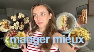 Miniature : j'essaie de manger plus sainement (trouble de l'oralité)
